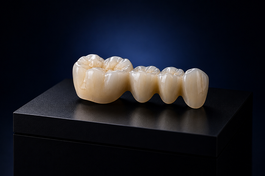 Premium crown and bridge restoration